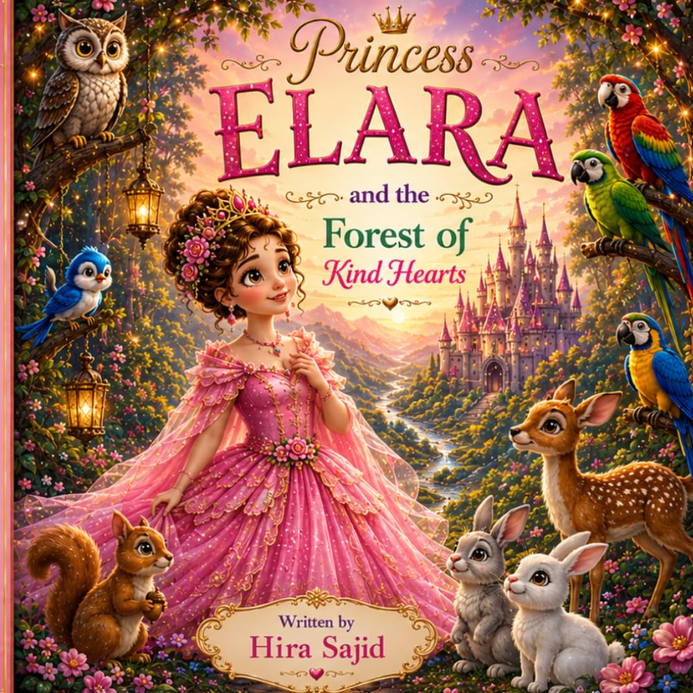 Princess Elara and the Forest of Kind Hearts