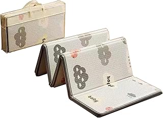 Kriva Waterproof Foldable Baby Floor Play Mat | XPE Foam Playmat for Infants Babies from Newborns to Toddlers | Reversible...