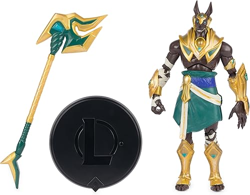 Miniatura 7 de League of Legends, Figura de acción coleccionable oficial de Nasus Premium con base, más de 8 pulgadas de alto, colección The Champion, grado de