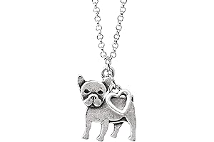 Charming French Bulldog Necklace: A Heartfelt Expression of Love for Your Furry Best Friend