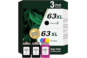 Remanufactured Ink Cartridge Replacement for HP OfficeJet 5255 Ink 63 63XL