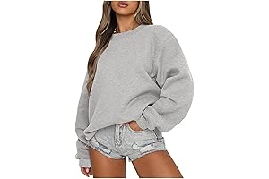 Essential Women's Crewneck Sweatshirt: Comfort and Style Elevated