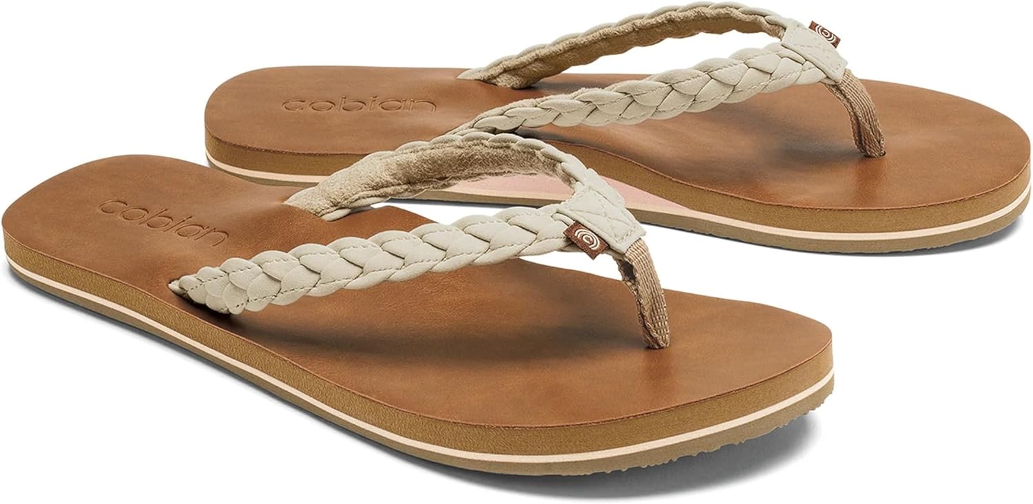 Cobian Braided Pacifica – Women’s Sandals With Braided Strap – Casual Flip Flops for Women With Soft Cushioning - Image 3