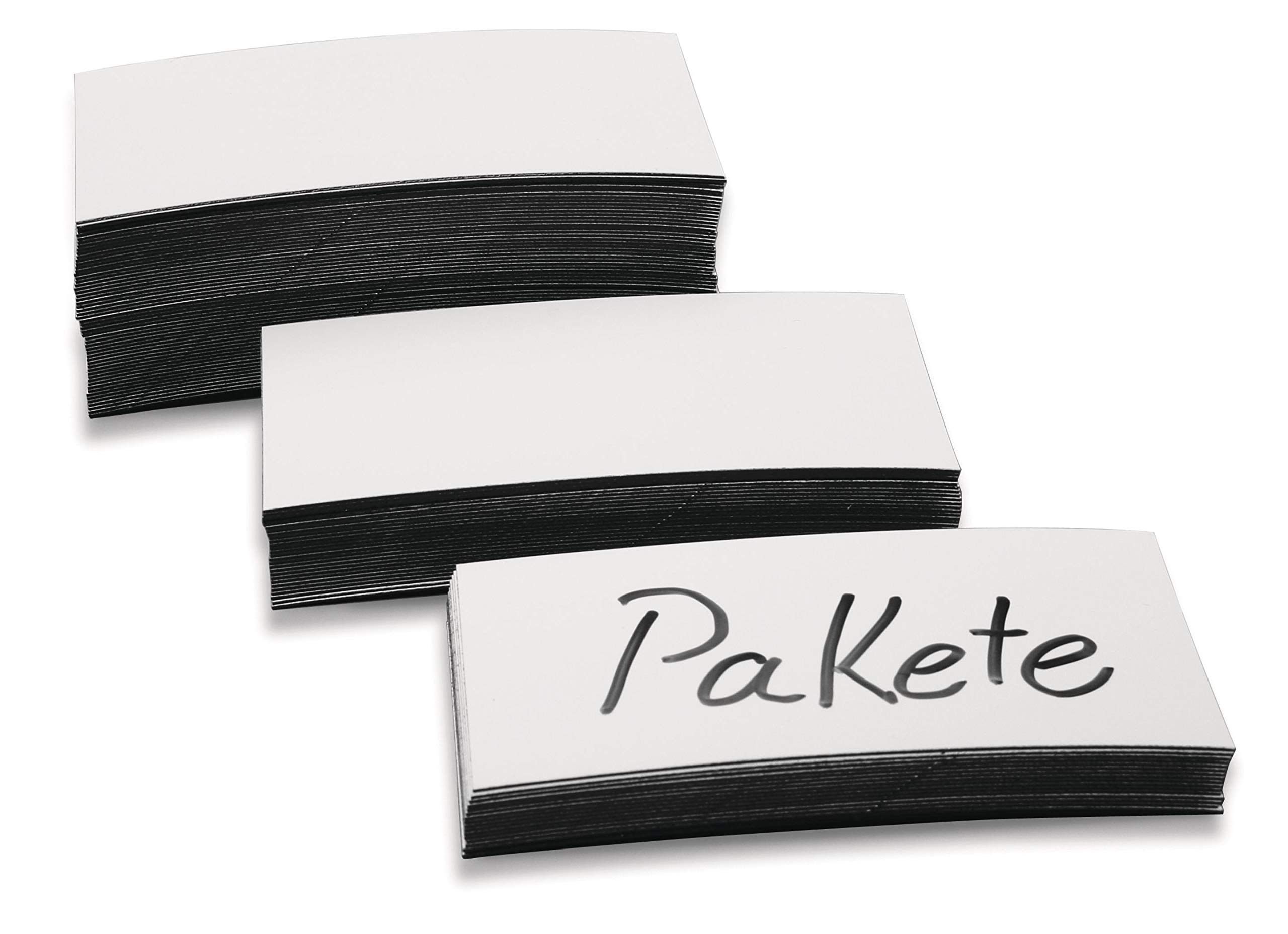 Holtz Magnetic Labels White 100x20x0,6 mm 100St, 20mm x 100mm x 0.6mm