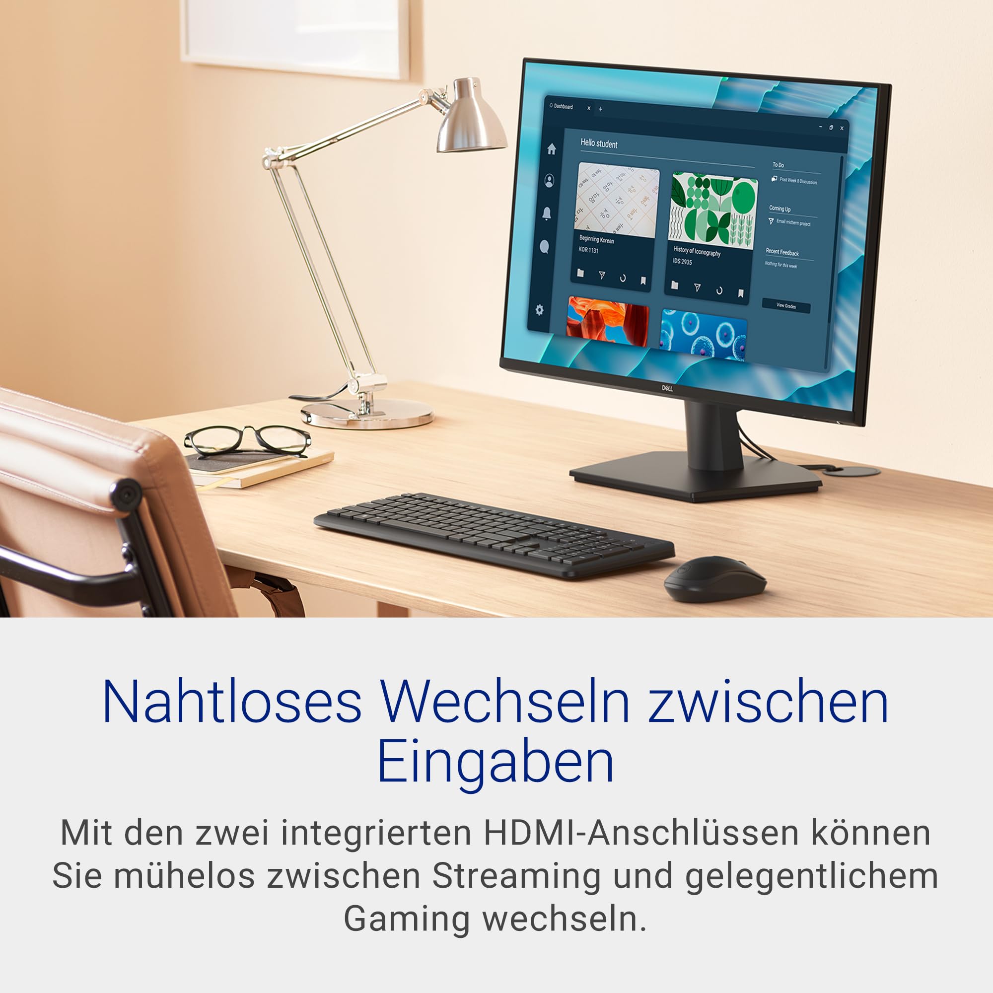 Dell SE2726HS 27 Monitor Full HD 144Hz IPS 1ms MPRT AMD FreeSync Höhenverstellbar VESA 100x100mm Schwarz