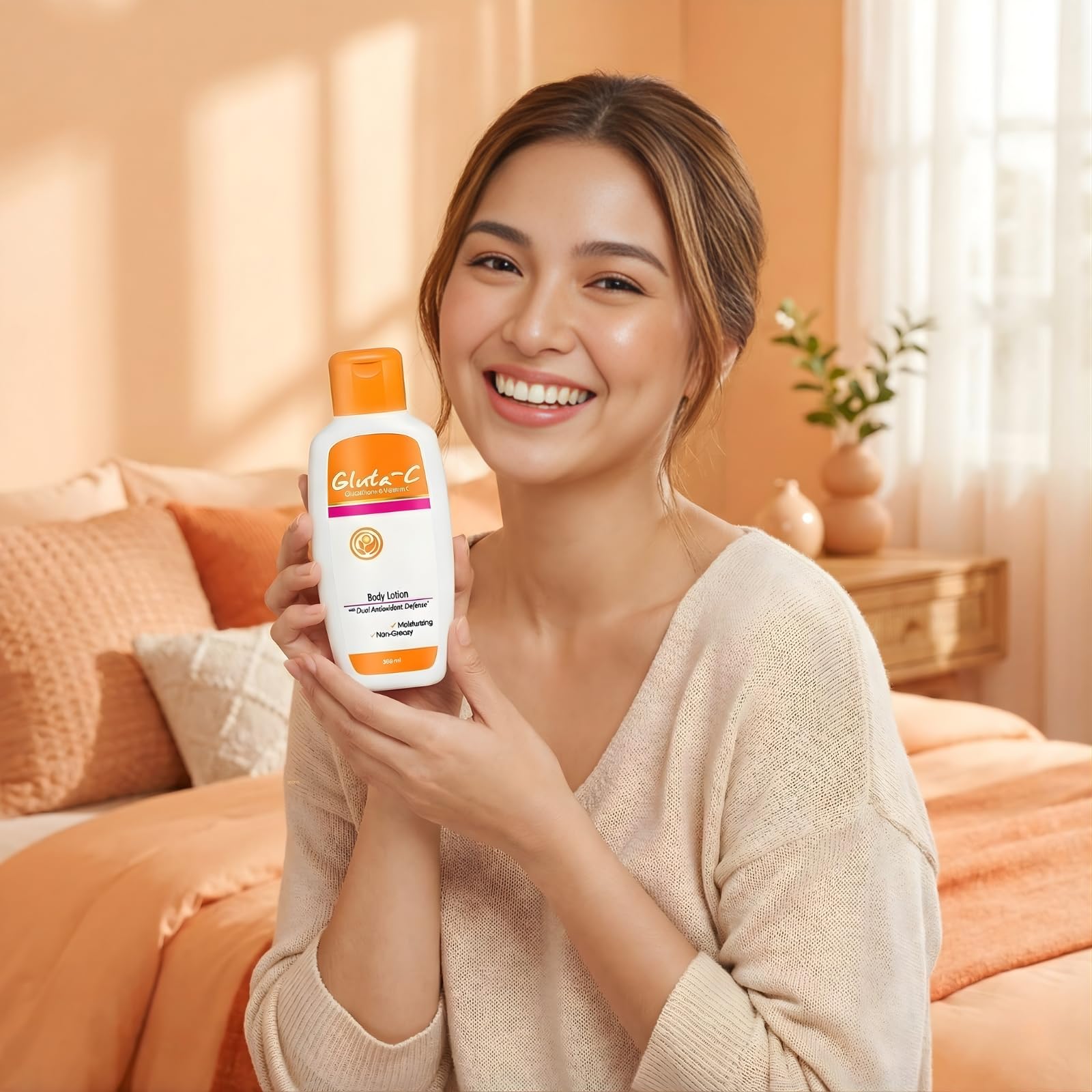 Amazon.com : Glutathione & Vitamin C Hydrating Body Lotion with  Antioxidants for Skin Rejuvenation & Moisture Lock 300ml : Beauty &  Personal Care
