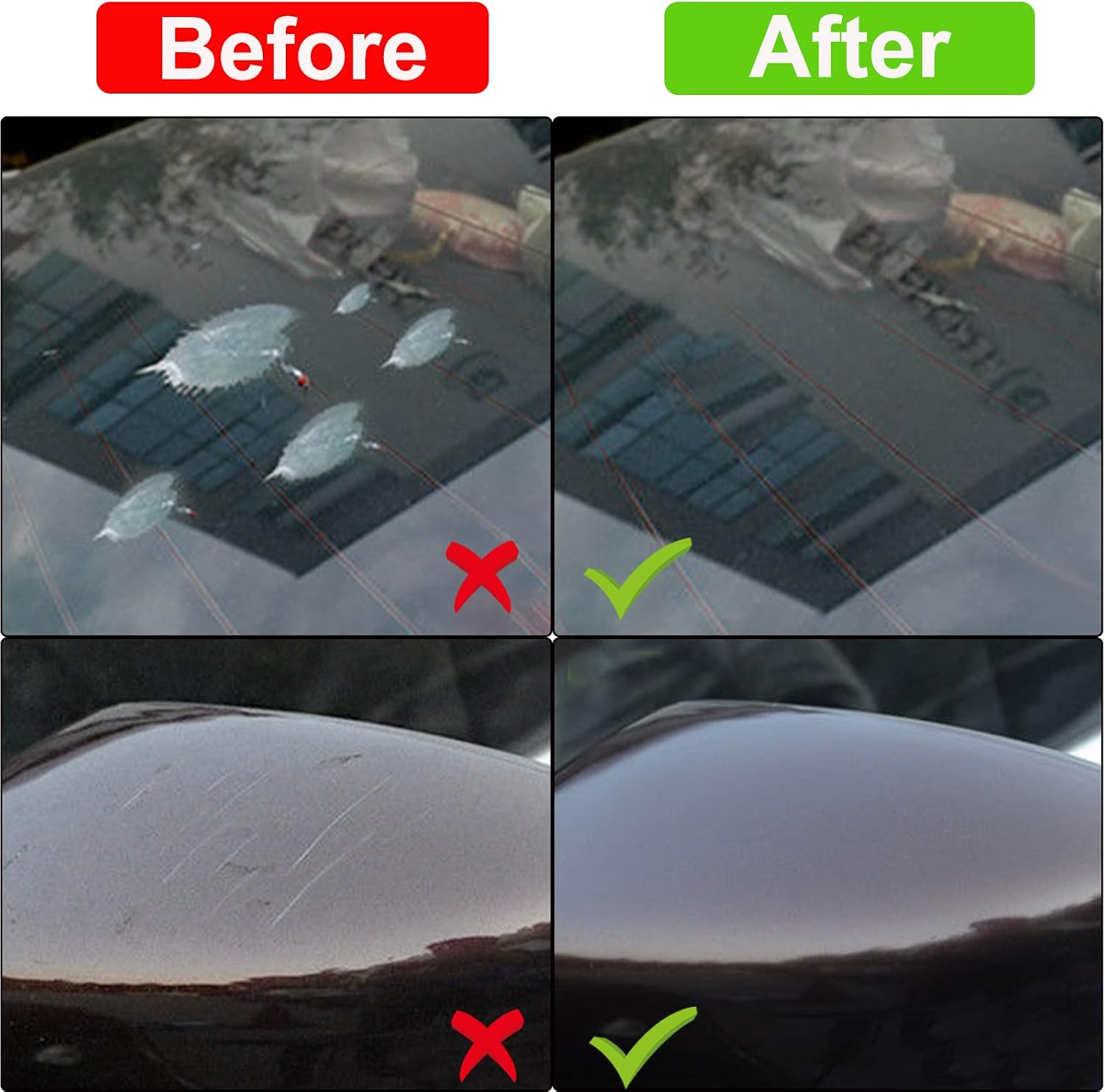 Dualshine Car Scratch Remover Cloth, Nano Sparkle Cloth Magic Scratch Removal for Car- 1 Pack with Accessories, Car Paint Scratch Repair Kit and Light Scratches Remover Scuffs on Surface