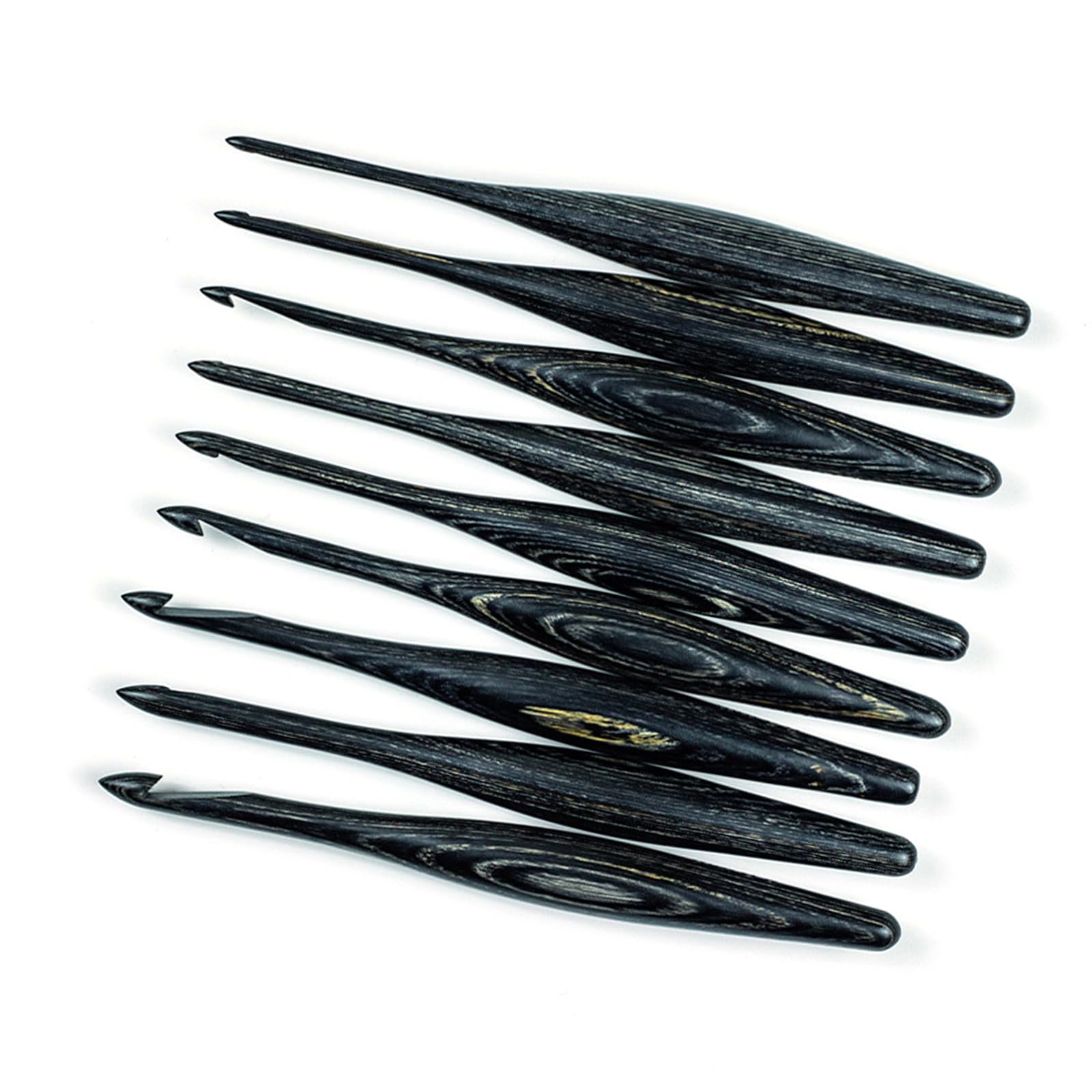 Sturdy Wood Crochet Hook Included Comfortable Ergonomic Handle Reducing Hand Fatigue Wood Hook
