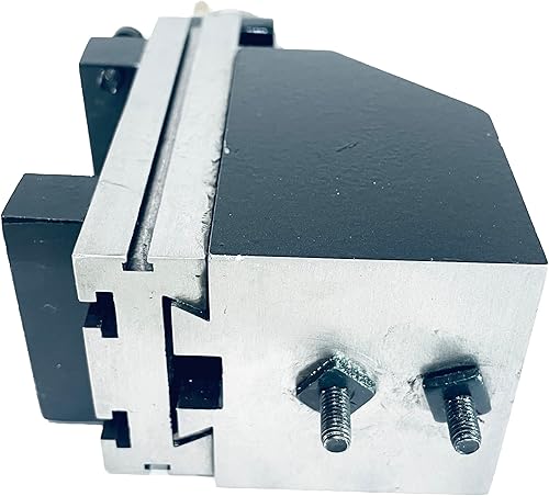 Miniatura 6 de Mini diapositiva vertical (3.543 in x 1.969 in) para operación de fresado instantánea en máquina de torno herramienta de torno de trabajo de metales