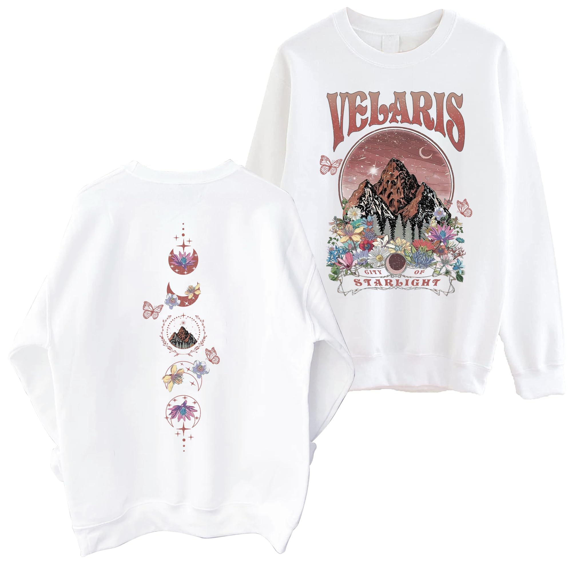 Velaris City of Starlight Sweatshirt - Acotar Sarah J Maas A Court of Thorns and Roses Sweater