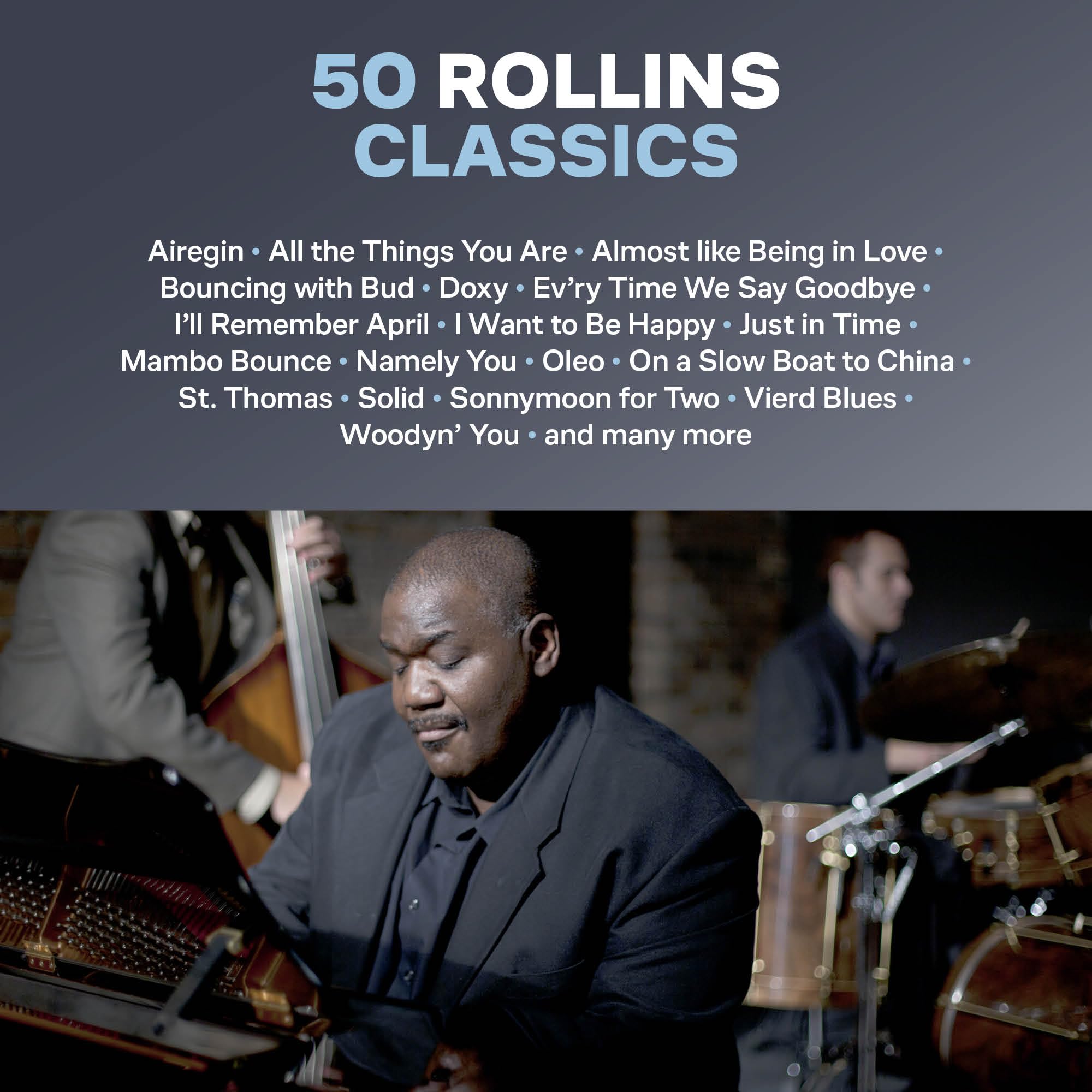 Sonny Rollins Omnibook for B-flat Instruments | Recueil de 50 Solos Saxophone Ténor | Partitions Jazz Bebop Hard Bop