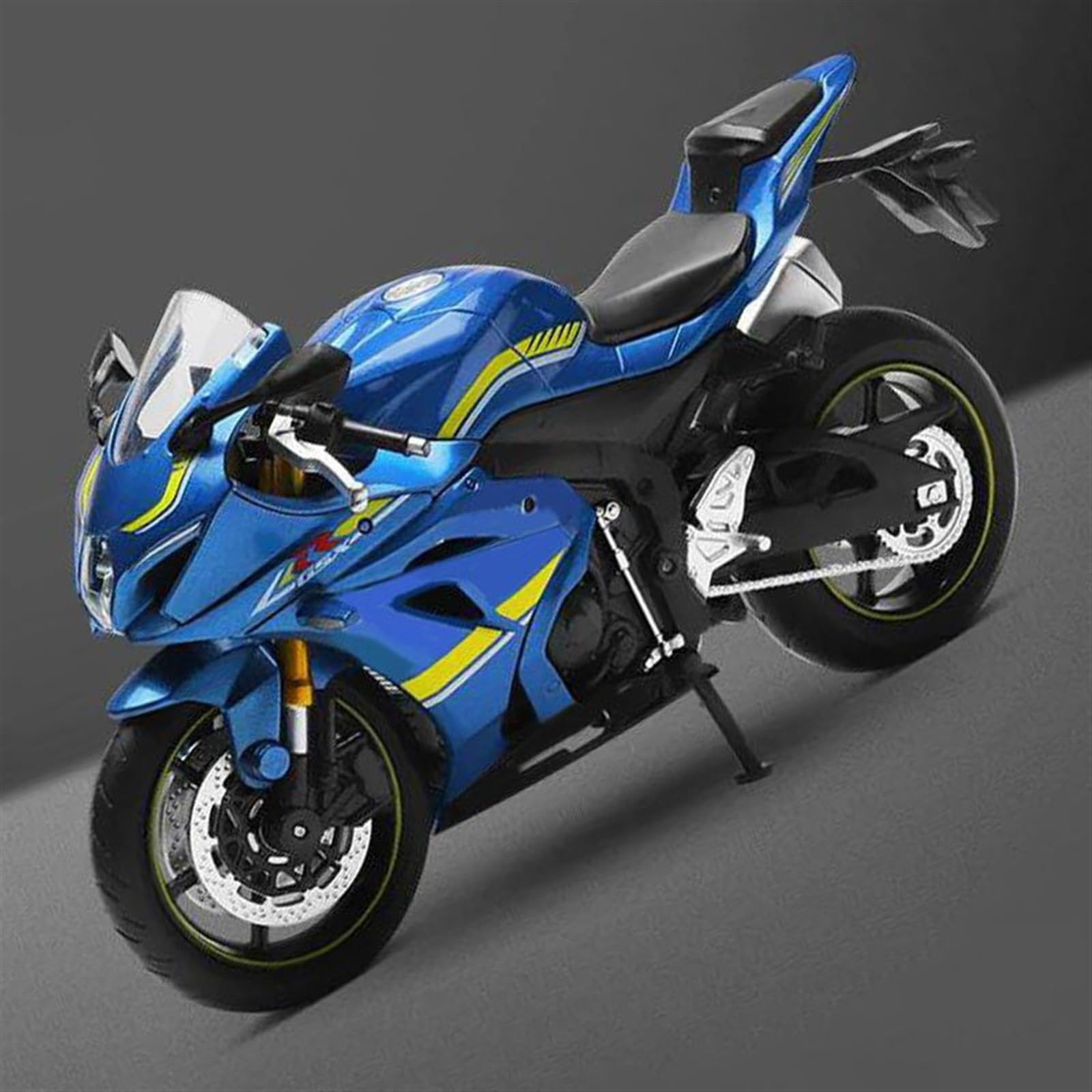 MAKUTU Modello di Moto in Scala 1/12 per Suzuki GSX-R 1000 Diecast in Metallo Modello di Moto Moto da Collezione