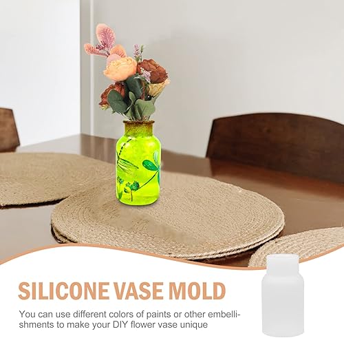 Miniatura 5 de Florero de epoxi para fundición, ideal para decoración de mesa, proyectos de manualidades en el hogar