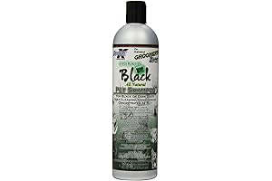 Groomers Edge Emerald Black Dog and Cat Shampoo: The Ultimate Solution for...