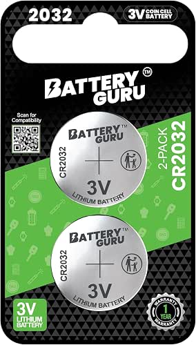 Car Key Battery for Jeep Wrangler (2006-2018 Wrangler Unlimited, JK