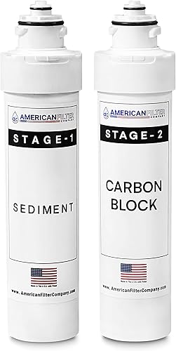 AFC Brand Model # AFC-B2-SDCB Filtros de agua, compatibles con Brio UVF2, CLPOU520UVF2, CLCTPOU520UVF2, CLCTPOU620UVF2, CLPOU420UVF2 Fabricado en