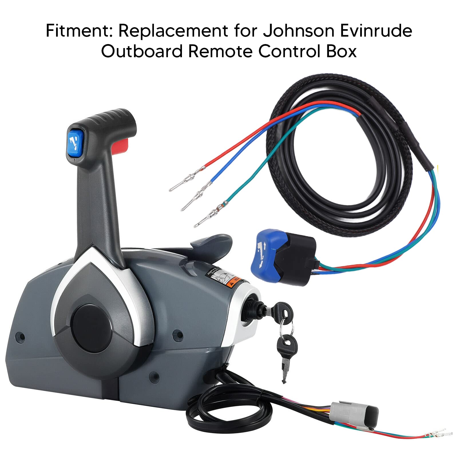 EBTOOLS Power Trim Switch Assembly 5006358 Replacement for Johnson Evinrude Outboard Control Box