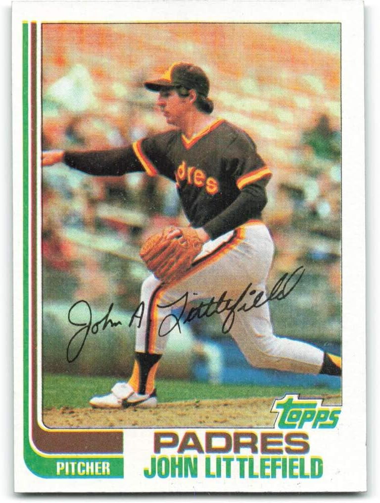 Baseball MLB 1982 Topps 278 John Littlefield Padres