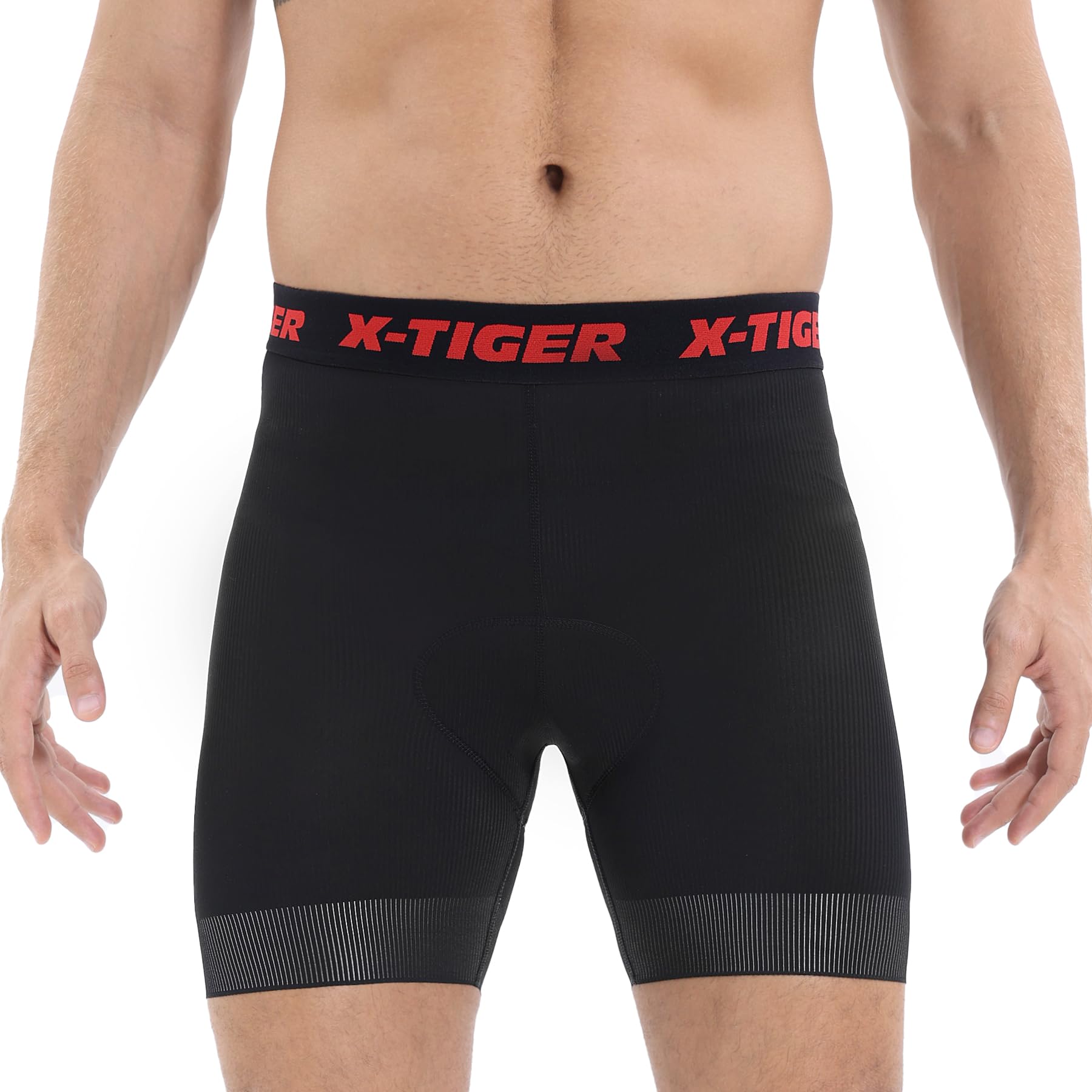 X-TIGER Hommes Sous Vêtements Cyclisme 5D Rembourré Gel Vélo Shorts VTT Doublure Caleçons