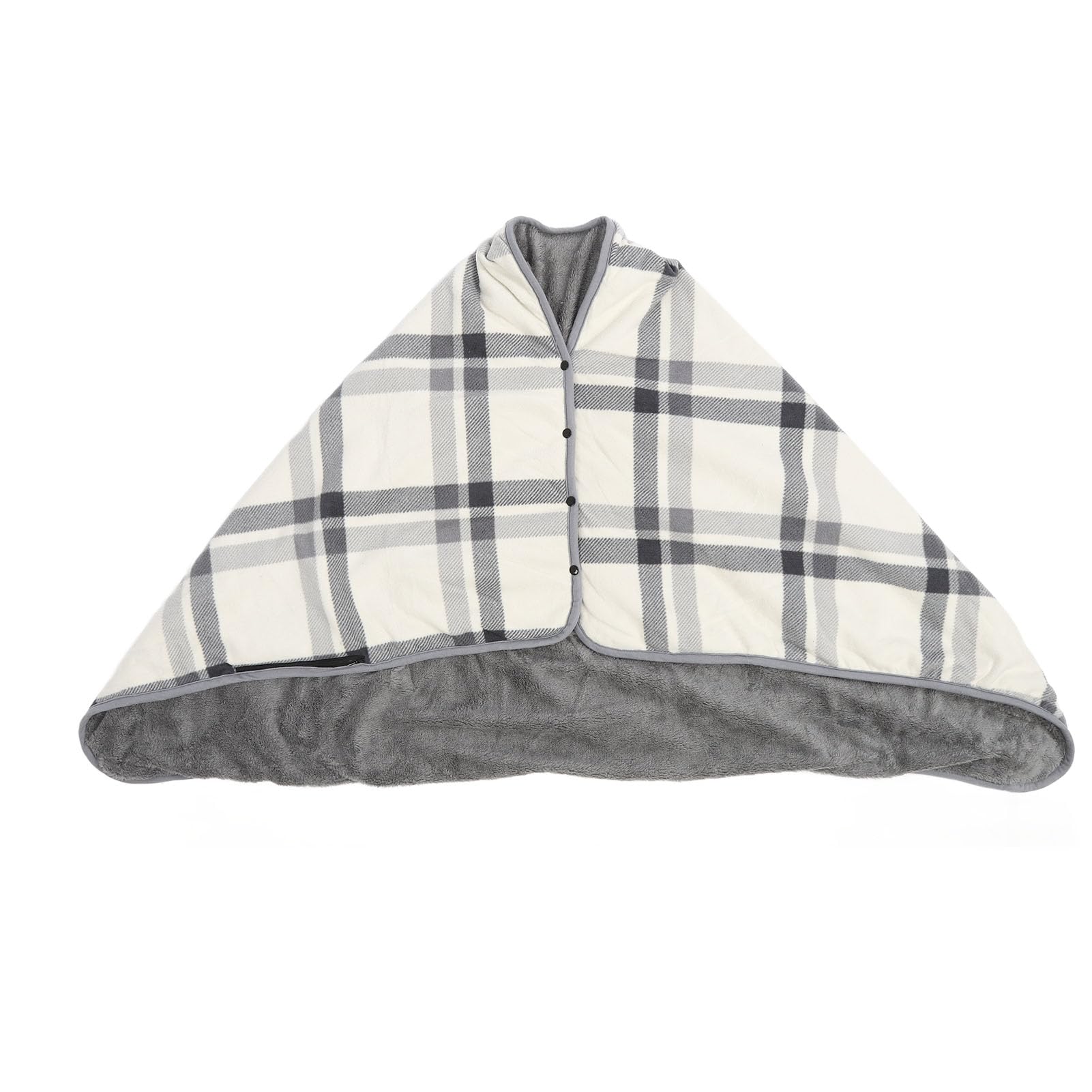 Couverture chauffante USB vison douce cape thermique réglable dos et jambes