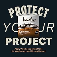 Vista 10 de Varathane - Tinte de madera prémium de secado rápido, 262014, cuarto de galón, caoba dorada