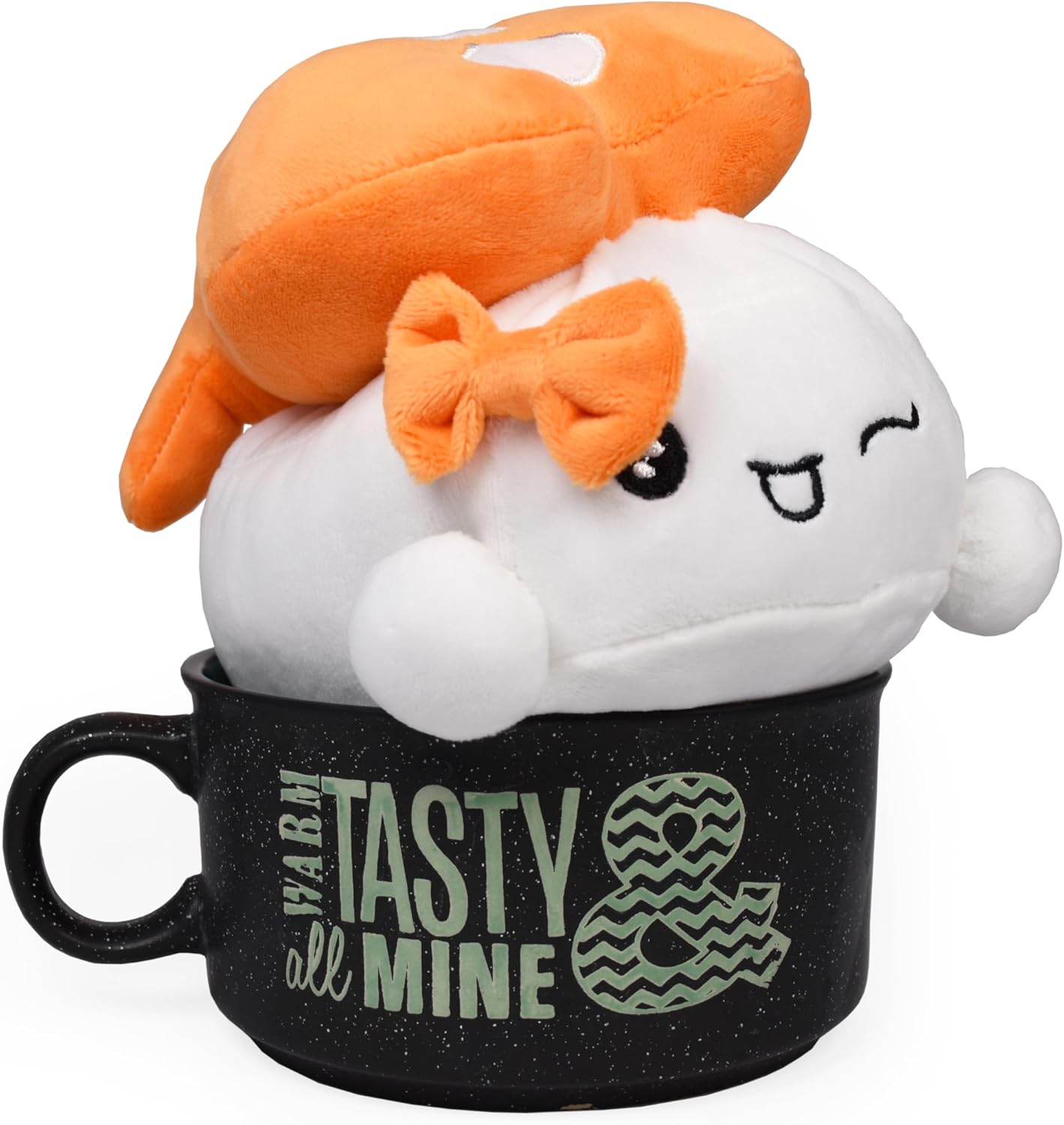 Mango Steam Soft Stuffed Cute Kawaii Sushi Plush/Stuffed Animal/Pillow/Toy (Set of 4) Large, 10 inches (26 cm)