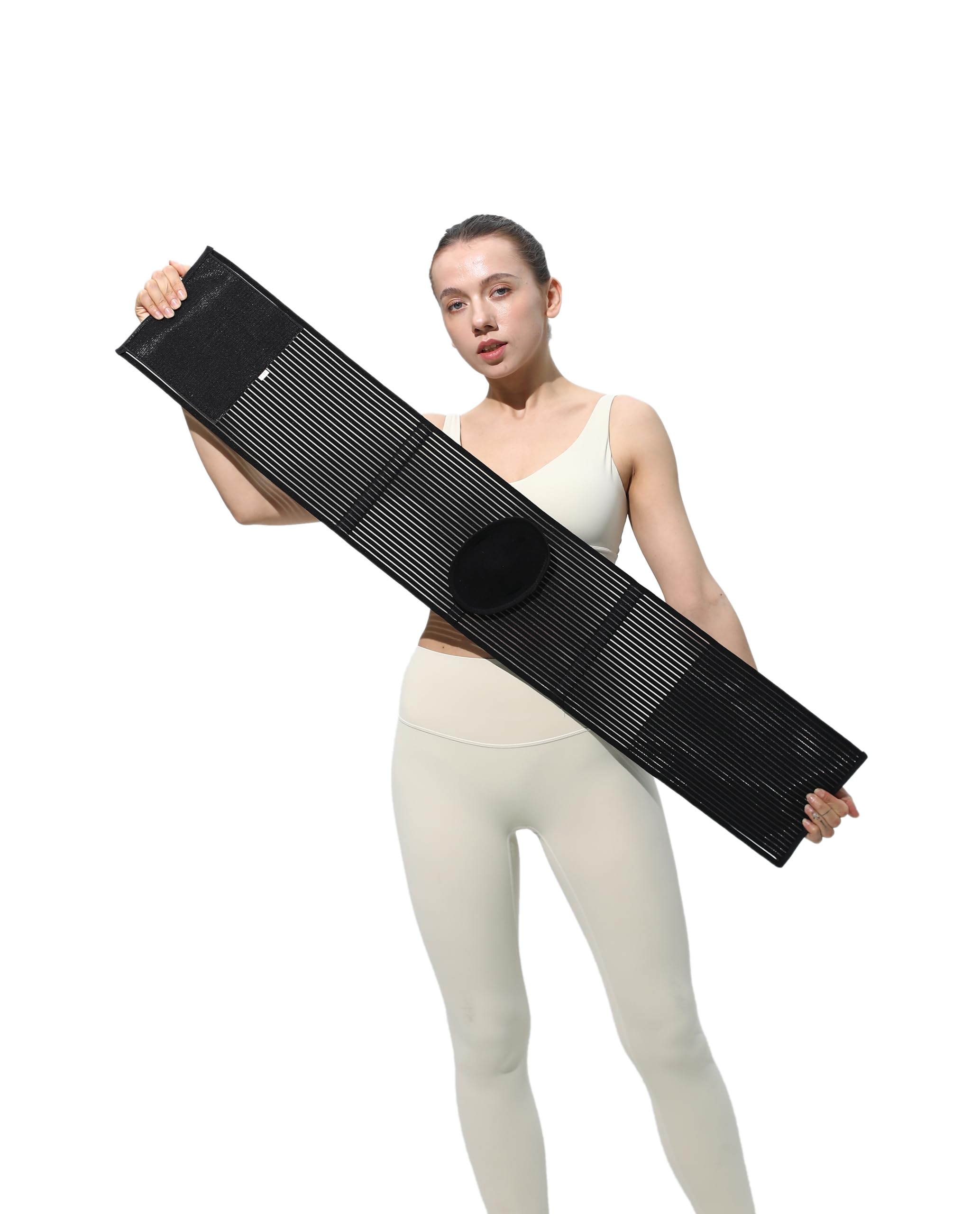 Fascia ernia ombelicale. Cinto per ernia ombelicale - Sostegno per ernia addominale. Fascia per ernia ombelicale uomo e donna. Cintura ernia ombelicale terapeutica: 2 cuscinetti di compressione (L/XL)