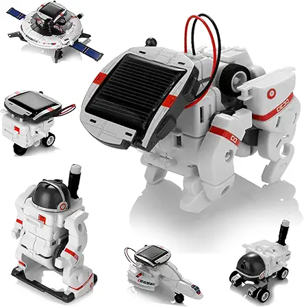 Solar Robot Toys 6 in 1 STEM Learning...