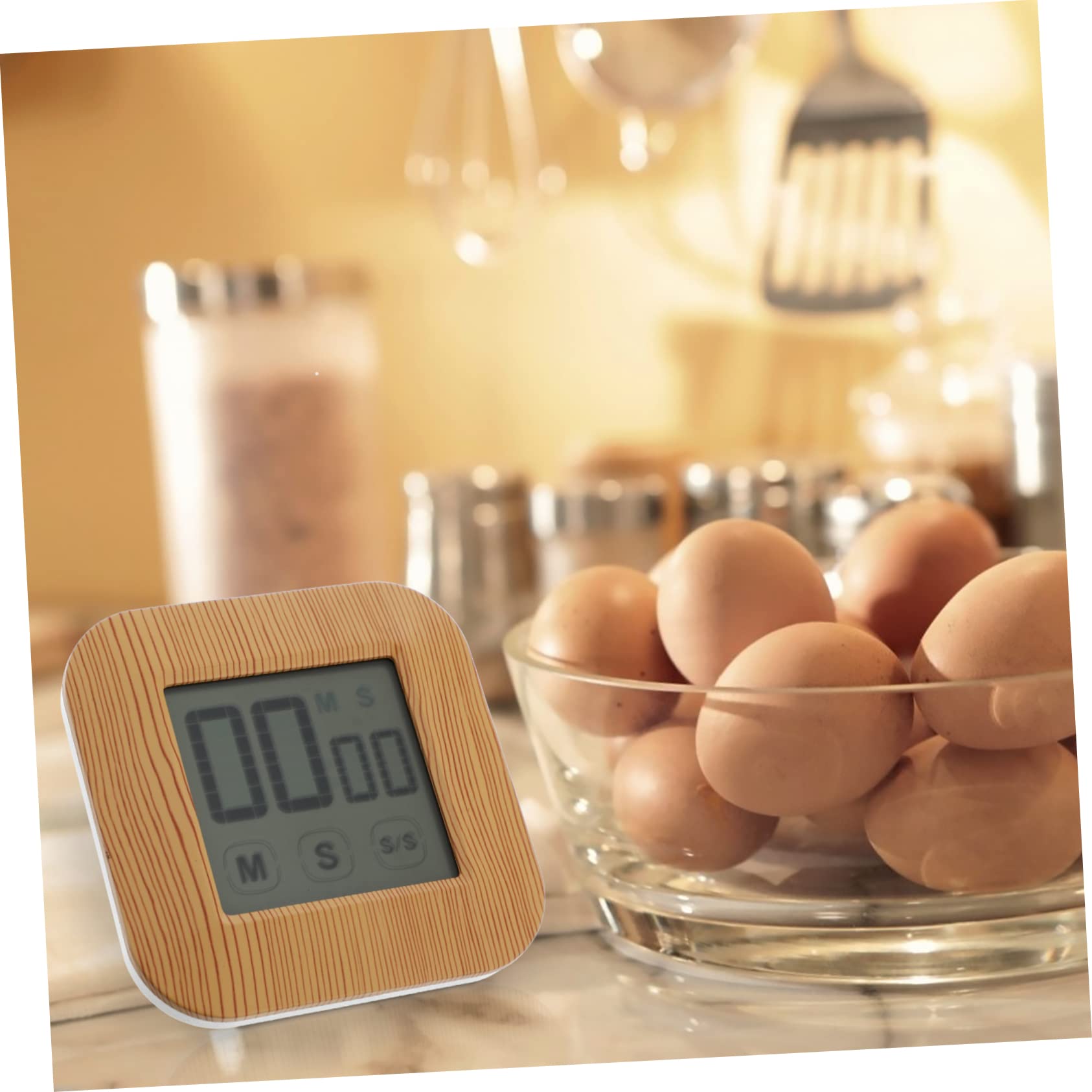 Mobestech 3 Pièces minuteur Manuel de la minuterie de Cuisine chronomètre magnétique exploité minuterie Horloge congélateur surgelateur de Cuisson Polyvalente Plastique