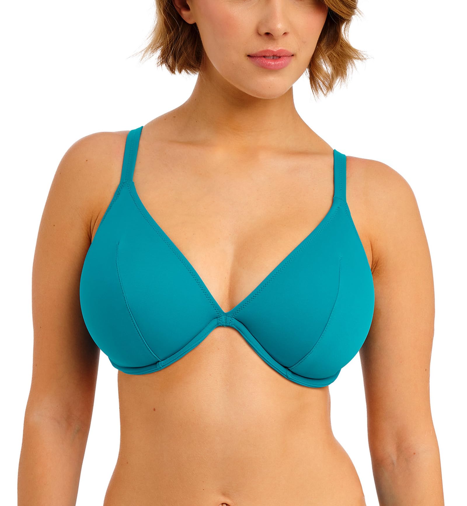 Women's Jewel Cove Underwire Plunge Bikini Top