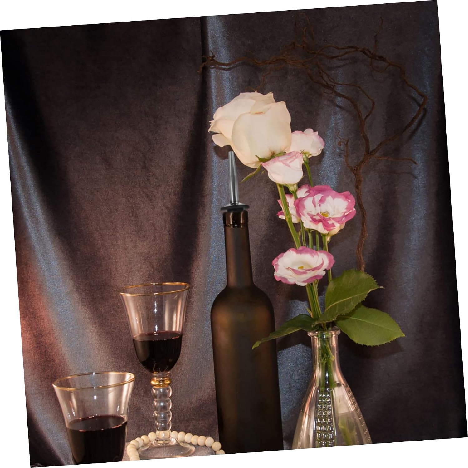 Stainless Steel Stopper Wine Pourer Oil Bottle Wine Spout Airtight Seal for