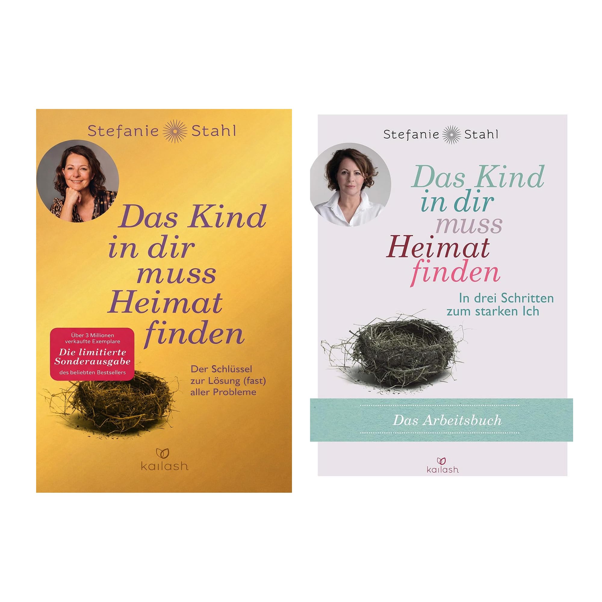 Stefanie Stahl Das Kind in dir muss Heimat finden – Jubiläumsausgabe Bundle mit Arbeitsbuch und Lesezeichen – Selbsthilfe Buch – Psychologie, Persönlichkeitsentwicklung, Selbstentfaltung & Achtsamkeit