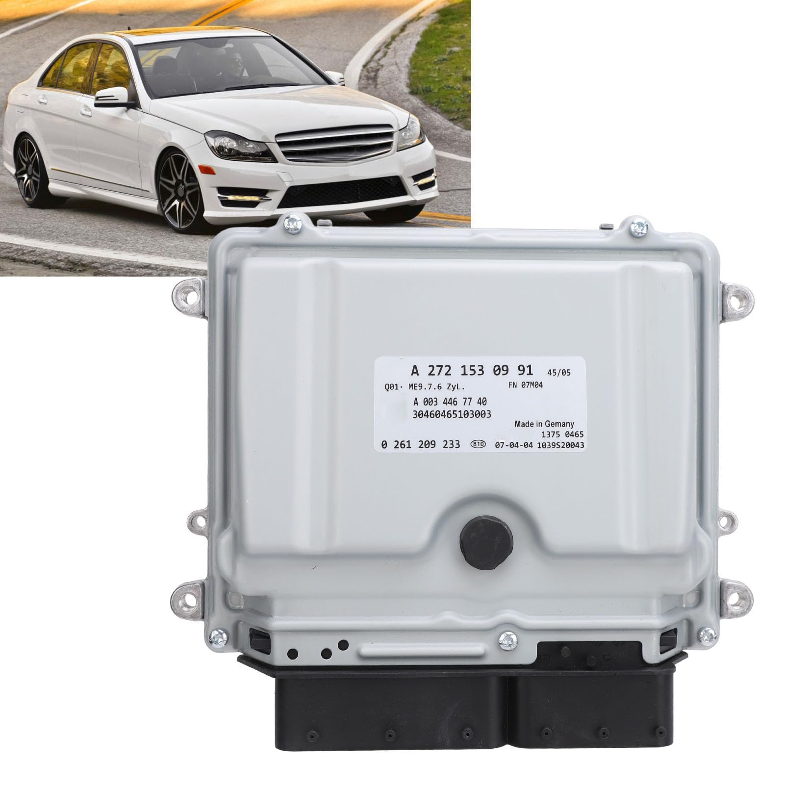 Módulo de Control del Motor, Unidad de Control del Motor, A2721530991 Apto para C280 C300, Reemplazo Directo, Rendimiento Estable
