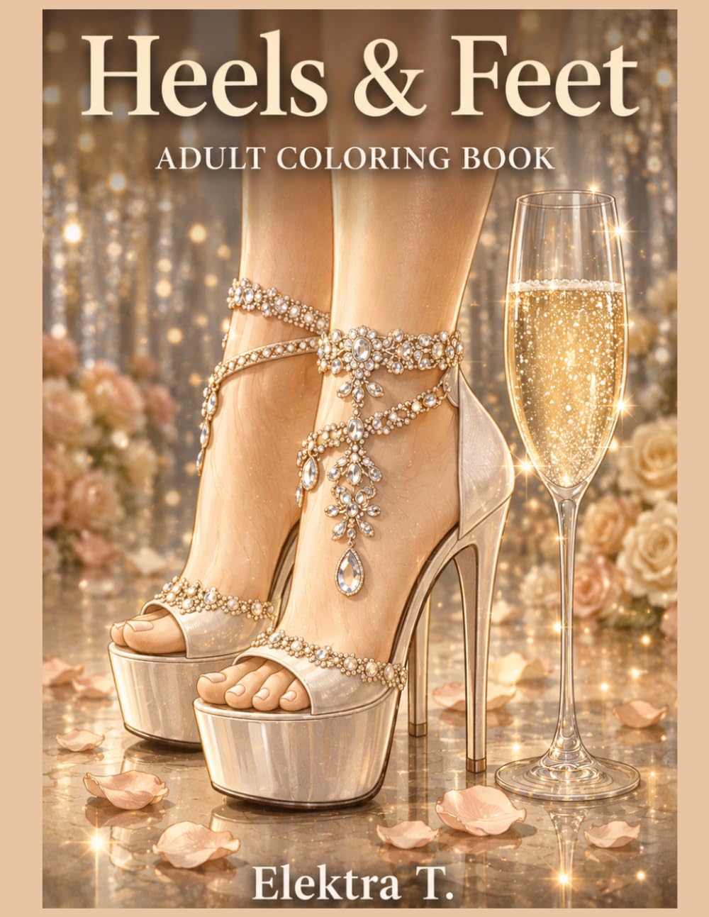 Heels & Feet: Adult coloring book