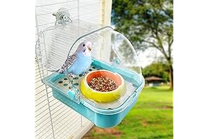 No Mess Bird Feeders for Small & Medium Birds, Bird Bath &...
