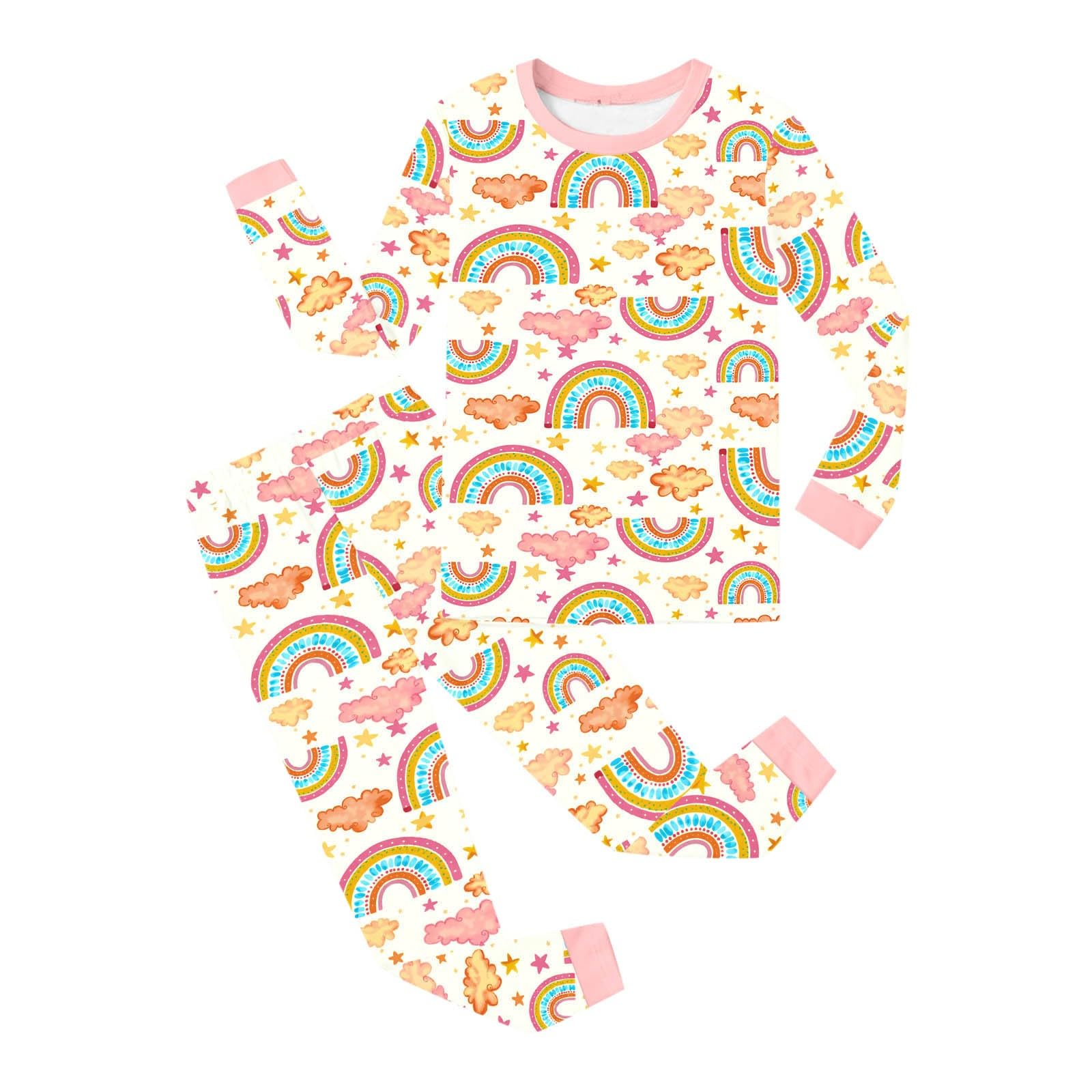 Ropa cómoda para el día a día con conjunto manga larga niña 5