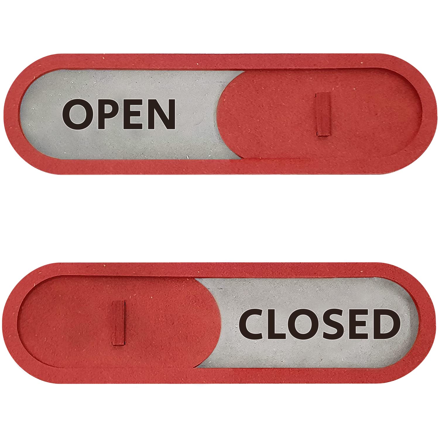 Snapklik.com : GEEKBEAR Open Closed Slider Sign (Red) - Privacy Slide ...