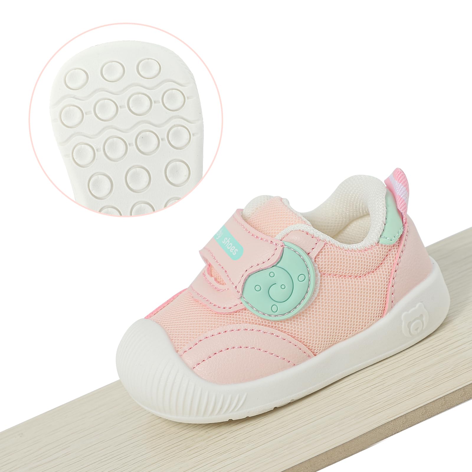 MK MATT KEELY Baby Boys Girls First Walking Shoes Toddlers Summer Breathable Anti-Slip Trainer Sneakers for Infant — view 4