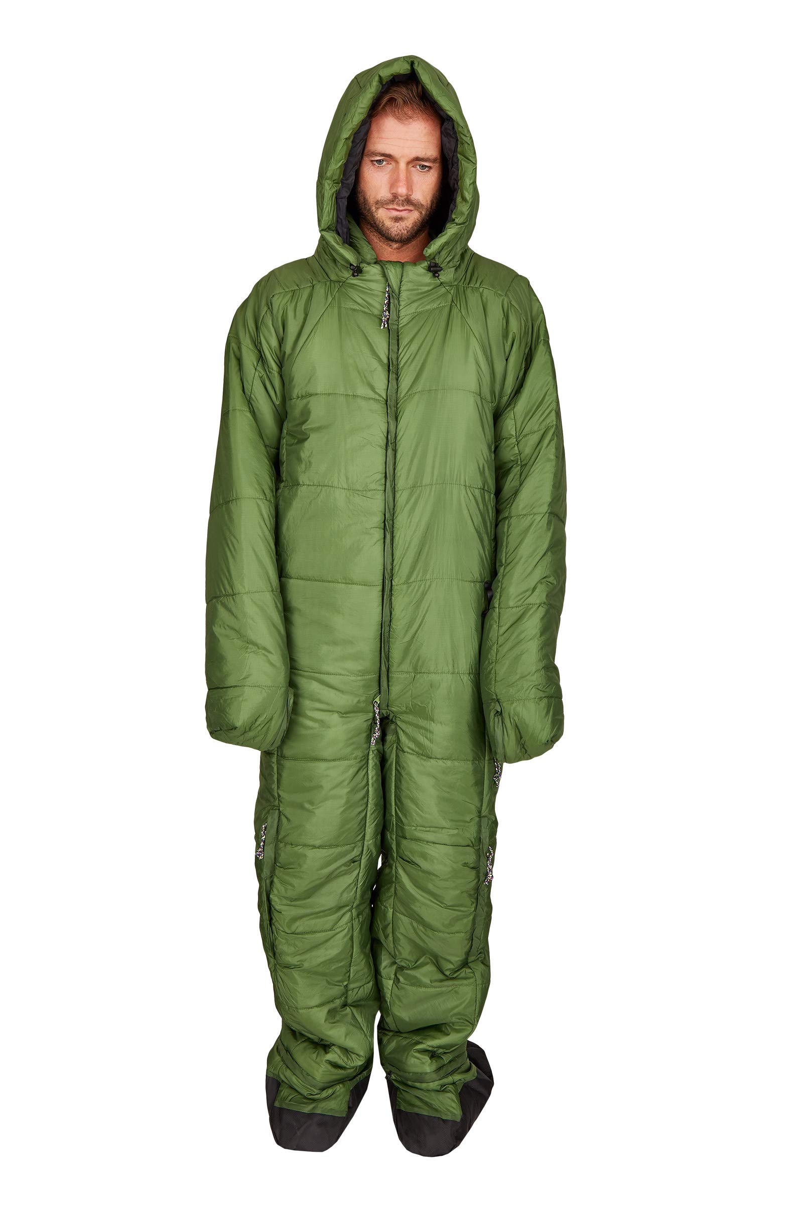 Hygger Schlafsack mit Armen und Beinen, 3M Thinsulate, Ultra warm, leicht, klein im Packmaß