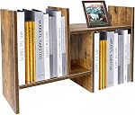 Meikuler Table de bureau Organisateur, Table de Bureau en bois réglable, Tablette de rangement de bureau Bibliothèques étagères polyvalentes pour décoration maison, Bureau, Cadeaux