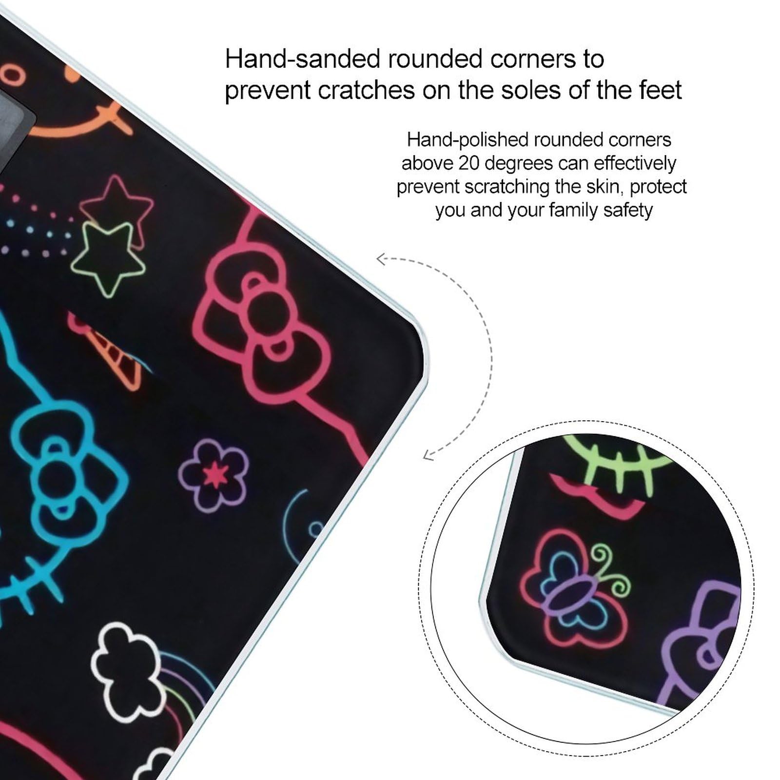 Amazon.co.jp: ハローキティ 体重計 デジタル 乗るだけ 電源自動