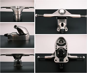 JYAN Spring Surfskate Truck Conversion Kit Turn Your Skateboard or Longboard into a Smooth Pumping & Carving Land Surfskate Complete Set, Easy Install, Fits Most Decks