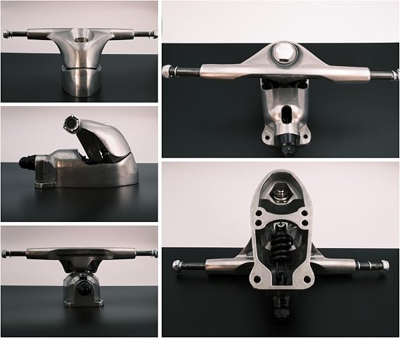 JYAN Spring Surfskate Truck Conversion Kit Turn Your Skateboard or Longboard into a Smooth Pumping & Carving Land Surfskate Complete Set, Easy Install, Fits Most Decks