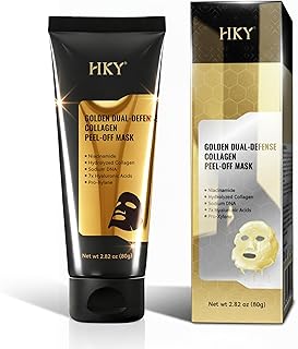 HKY Máscara de colágeno dorada de doble defensa