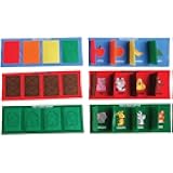 Set of 3 Peek-A-Boo's Early Learning and Recognition Toy