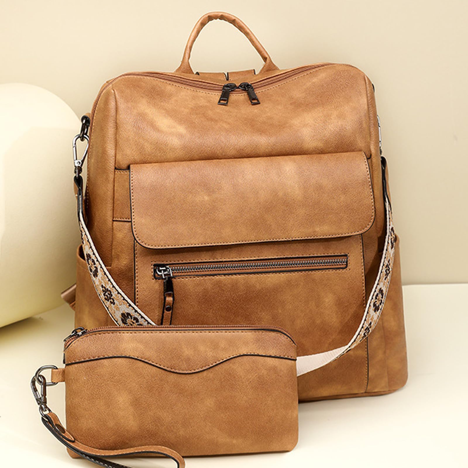 Mochilas Monedero Mujer, Impermeables Antirrobos Mochilas De, Mochila De Viaje Convertible Monedero Bolso De Hombro Bolso Diseño Convertible