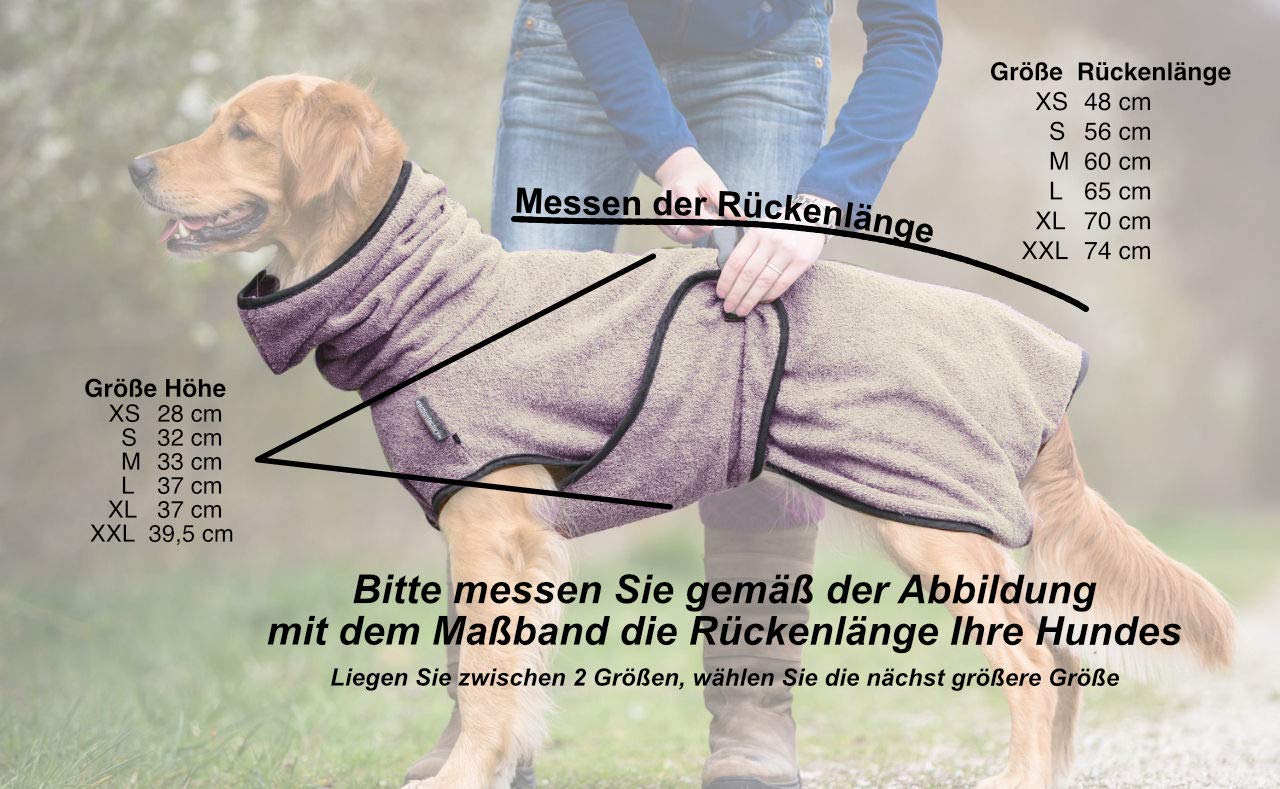 dryup Cape - Hundebademäntel - Größen XS - XXXXL