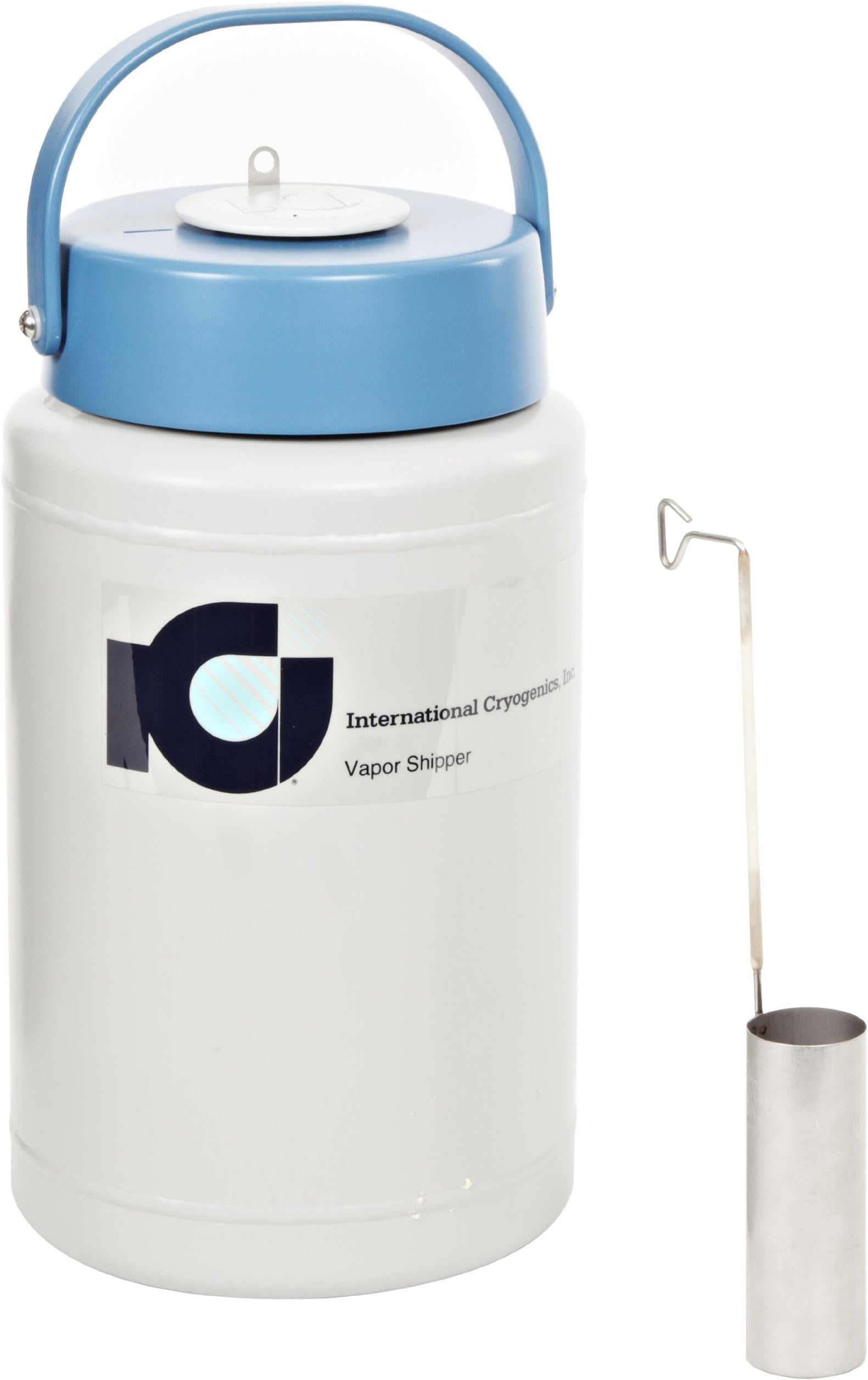 International Cryogenics LN2 Cryogenic Vapor Shipping Vessel, 2 L, with 1 Canister