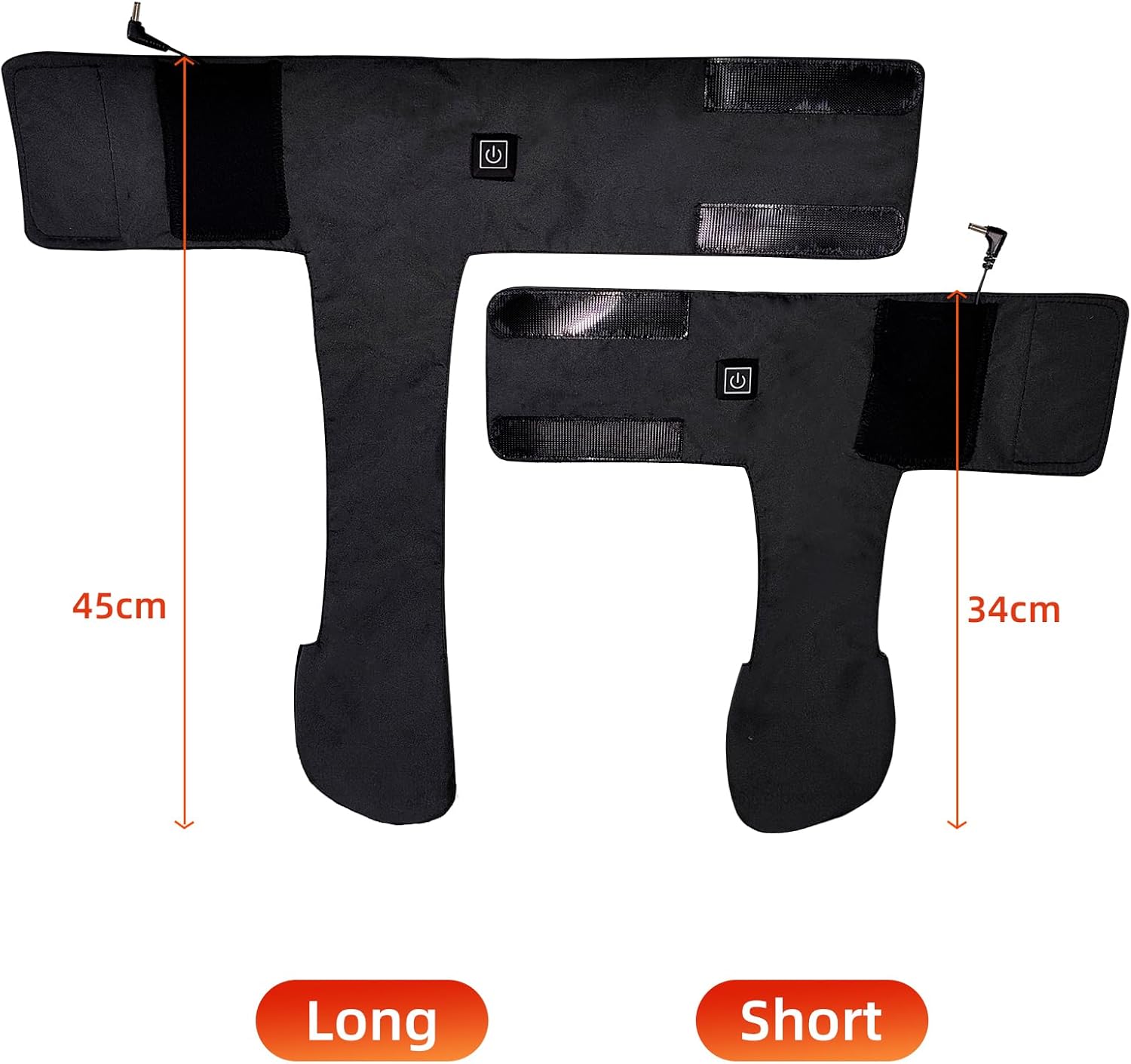 MIDIAN Heated Motorcycle Socks, Battery Heated Socks with 3 Heating Levels, Electric Foot Warmer Washable for Cycling Skiing Hiking Camping