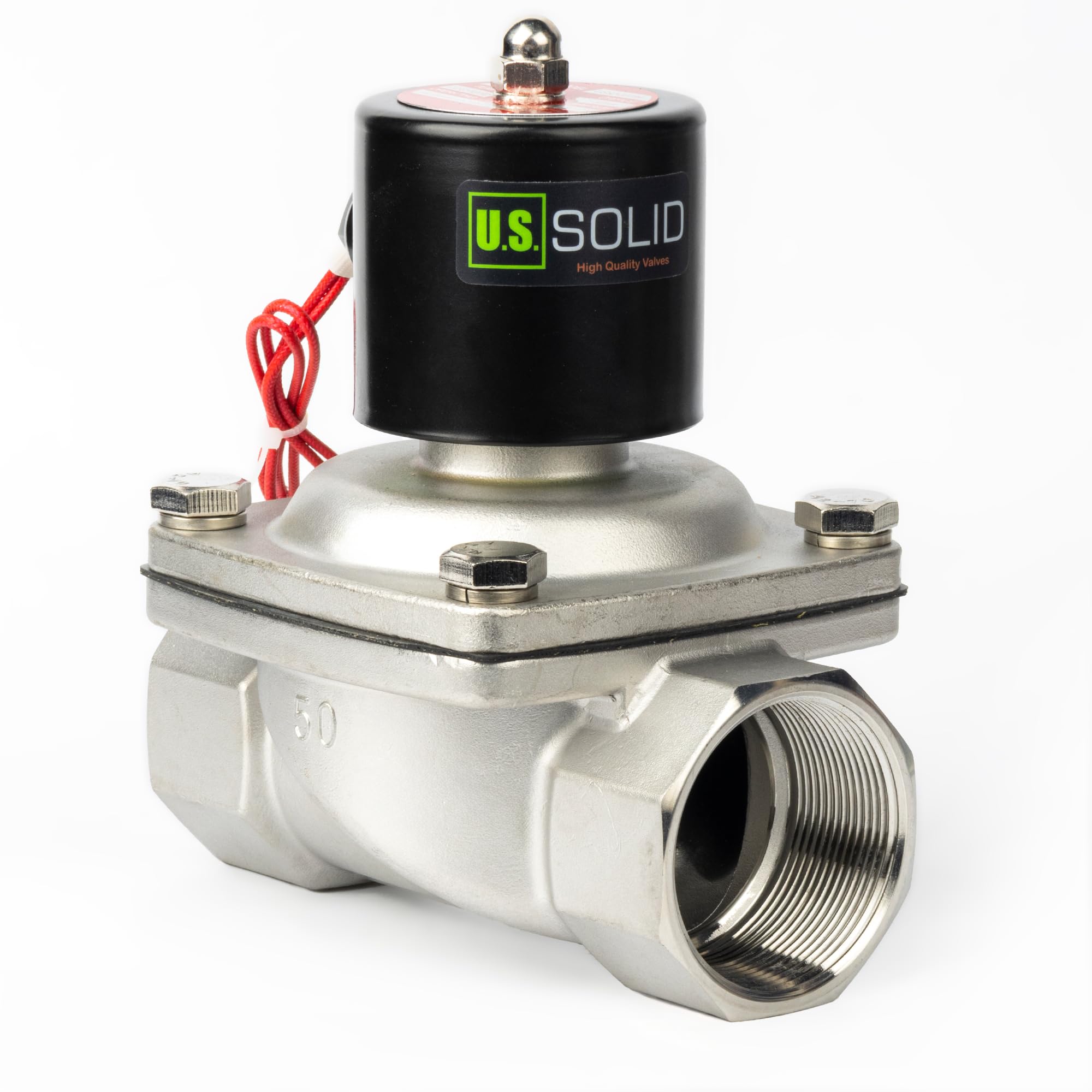 U.S. Solid 2 Stainless Steel Solenoid Valve